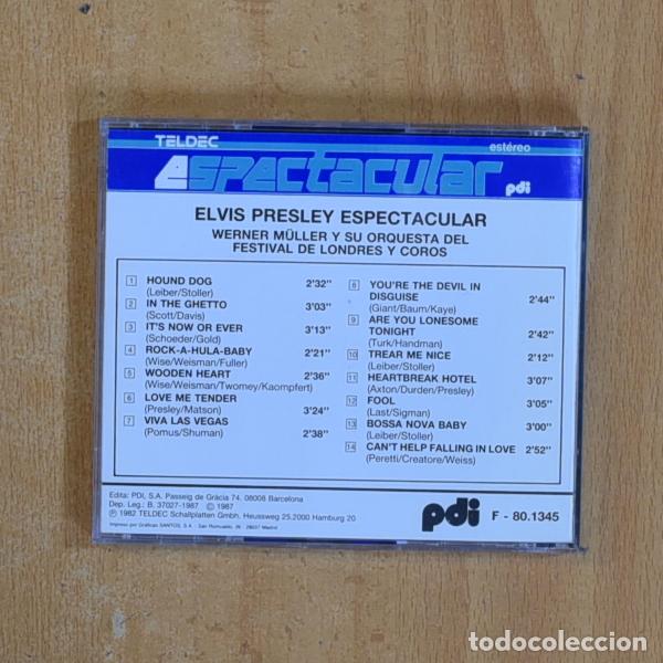 CDs de m&uacute;sica: ELVIS PRESLEY - ESPECTACULAR - CD - Foto 2