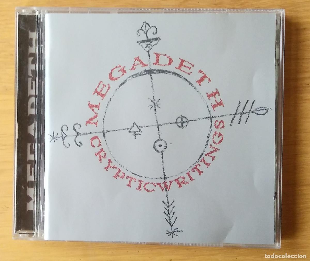 CDs de m&uacute;sica: MEGADETH : &rdquo;CRYPTIC WRITINGS&rdquo; CD -2000 - THRASH METAL - Foto 1
