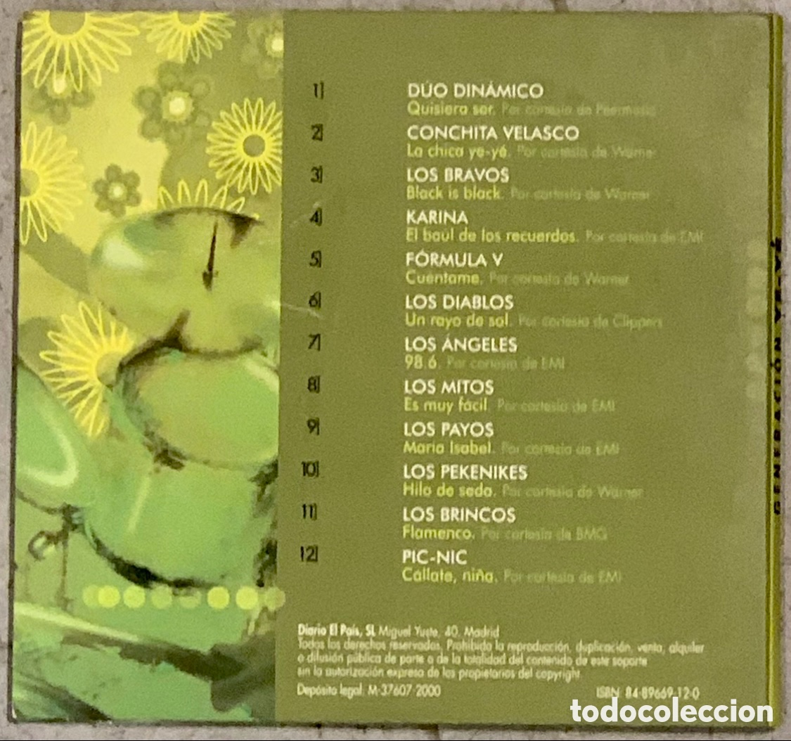 CDs de m&uacute;sica: CD / Libro. Generaci&oacute;n YE-YE. - Foto 2