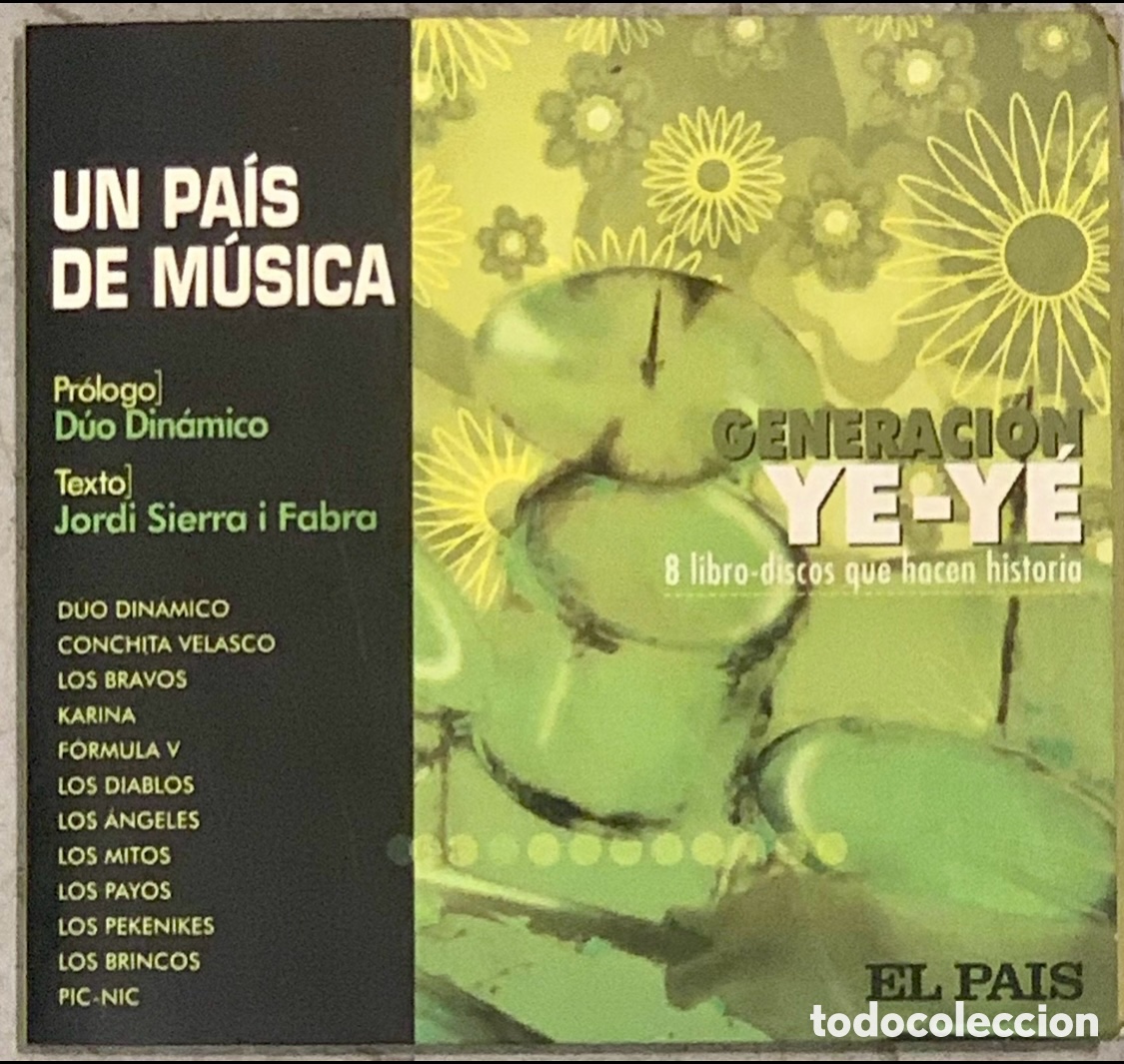 CDs de m&uacute;sica: CD / Libro. Generaci&oacute;n YE-YE. - Foto 1