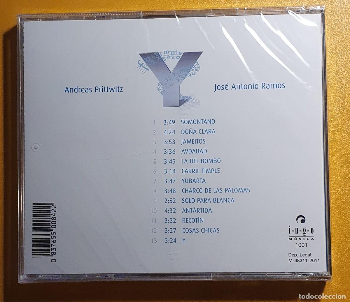 CDs de m&uacute;sica: ANDREAS PRITTWITZ Y JOSE ANTONIO RAMOS - Foto 2