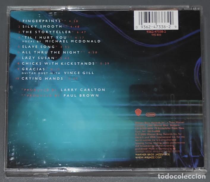 CDs de m&uacute;sica: Larry Carlton - Fingerprints - CD Warner 2000 - Foto 3