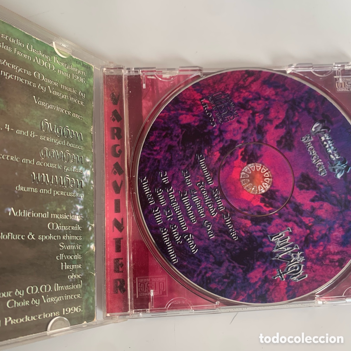 CDs de m&uacute;sica: Cd Vargavinter &ndash; Frostf&ouml;dd de 1996 - Foto 2