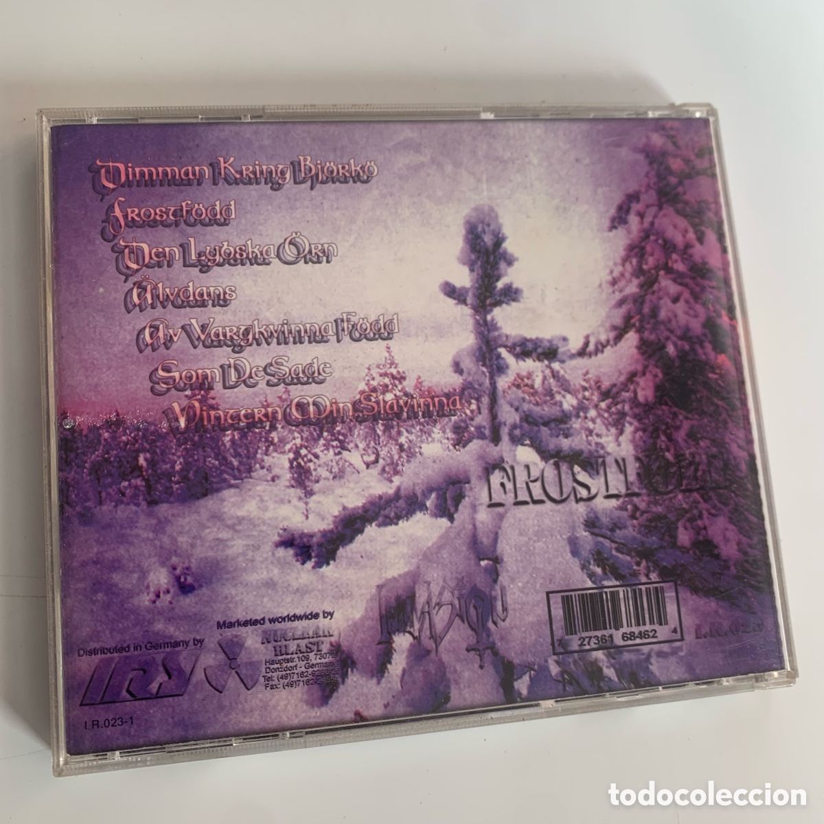 CDs de m&uacute;sica: Cd Vargavinter &ndash; Frostf&ouml;dd de 1996 - Foto 3