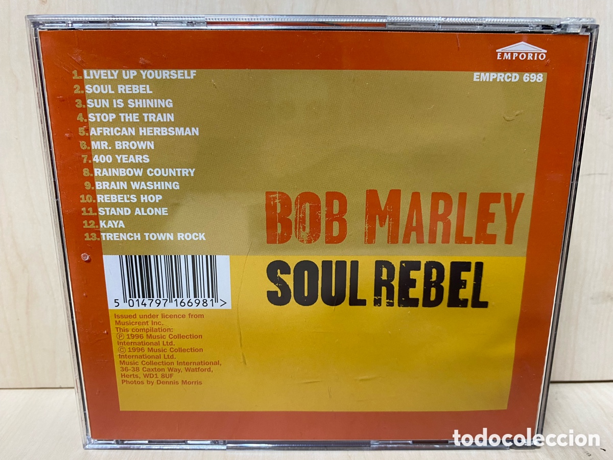CDs de m&uacute;sica: Bob Marley - Soul Rebel (CD, Comp) - Foto 2