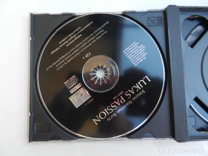 CDs de m&uacute;sica: BACH -LUKAS PASSION - GERHARD REHM - 2 CD - Foto 2