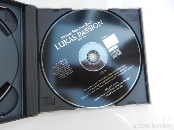CDs de m&uacute;sica: BACH -LUKAS PASSION - GERHARD REHM - 2 CD - Foto 3