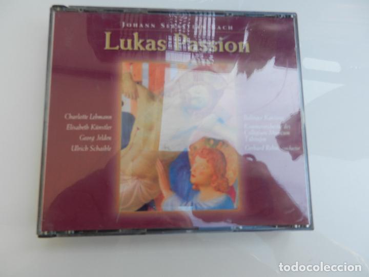 CDs de m&uacute;sica: BACH -LUKAS PASSION - GERHARD REHM - 2 CD - Foto 1