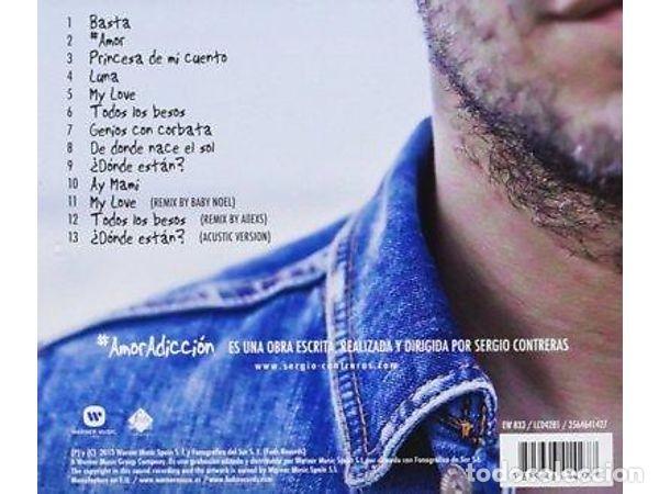CDs de m&uacute;sica: Sergio Contreras &ndash; AmorAdicci&oacute;n Precintado - Foto 2