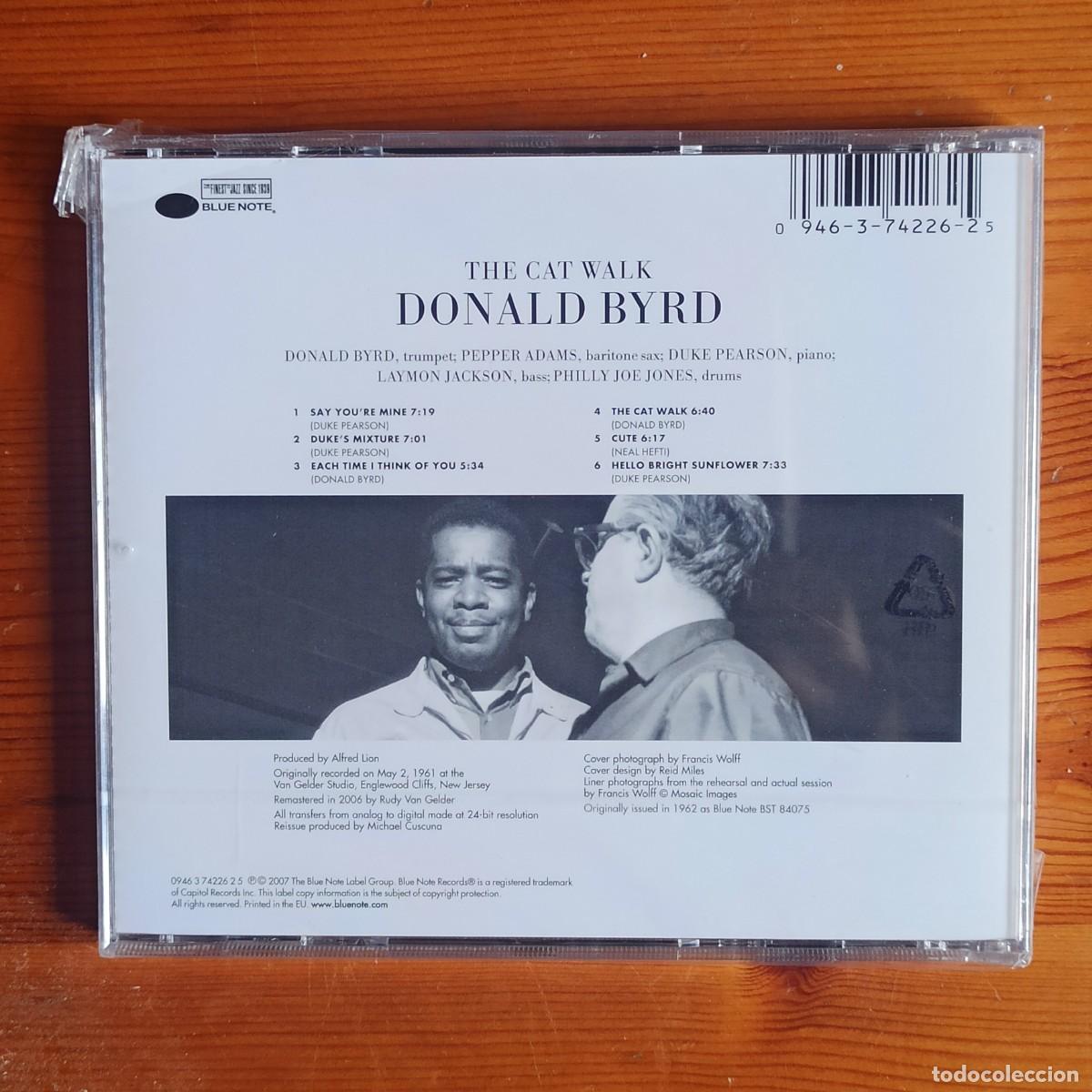 CDs de m&uacute;sica: CD Donald Byrd &ndash; The Cat Walk - Foto 2