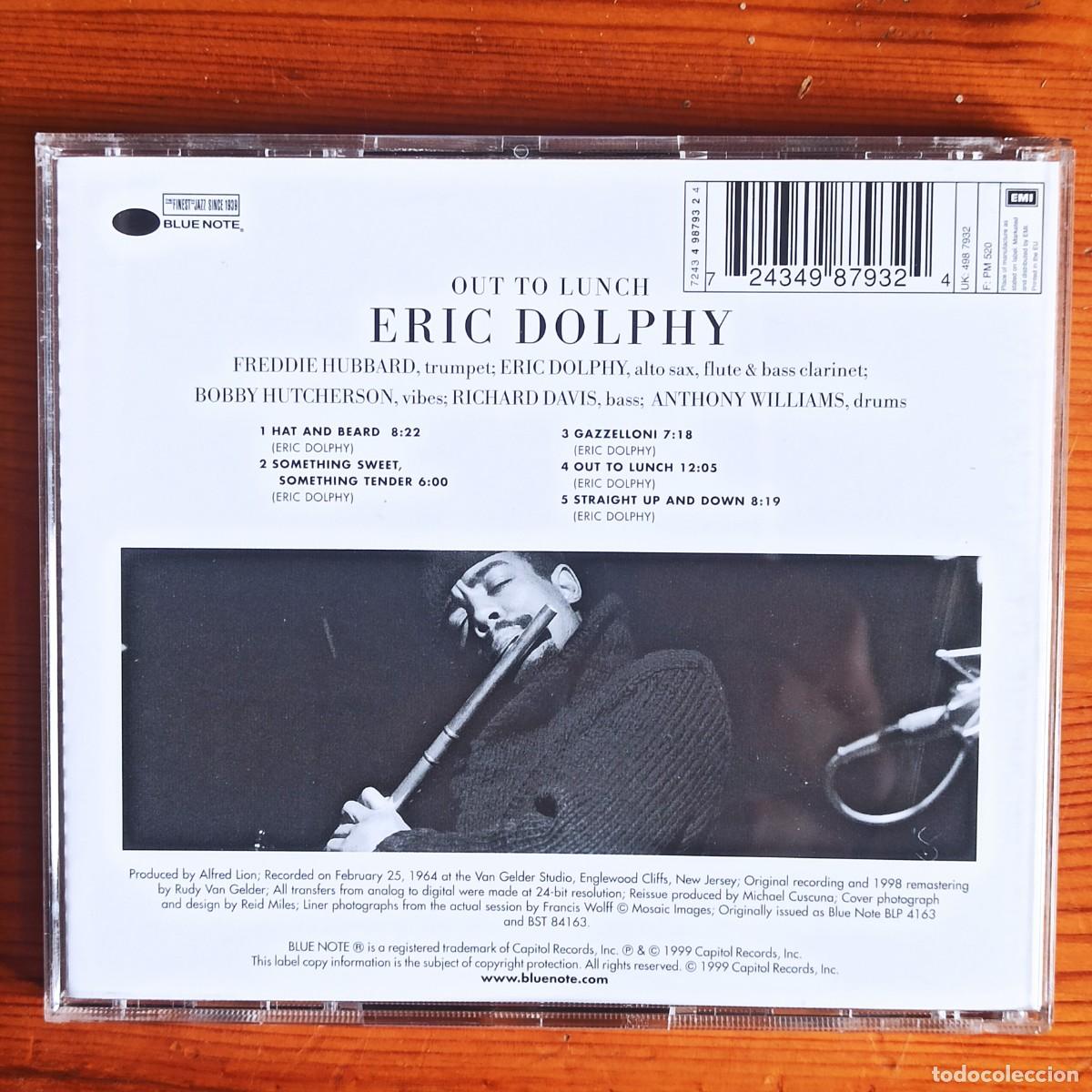 CDs de m&uacute;sica: CD Eric Dolphy &ndash; Out To Lunch! - Foto 2