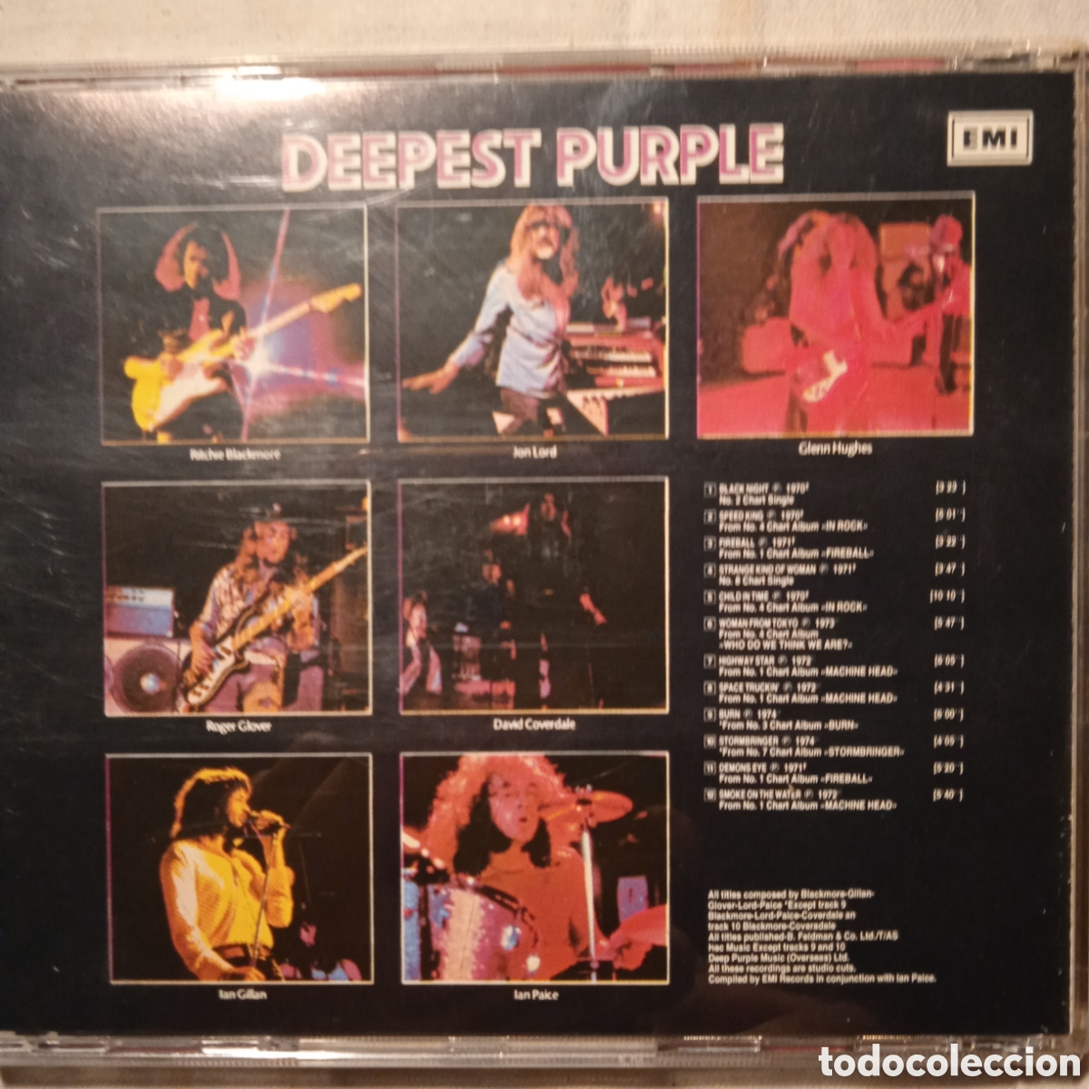 CDs de m&uacute;sica: Deepest purple 1990 Salvat 7 - Foto 2