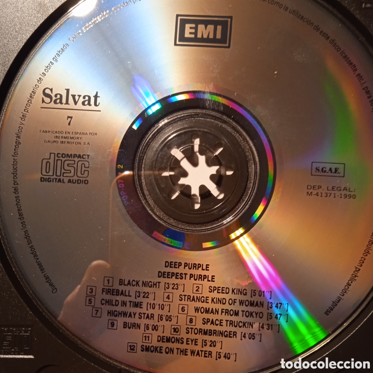 CDs de m&uacute;sica: Deepest purple 1990 Salvat 7 - Foto 3