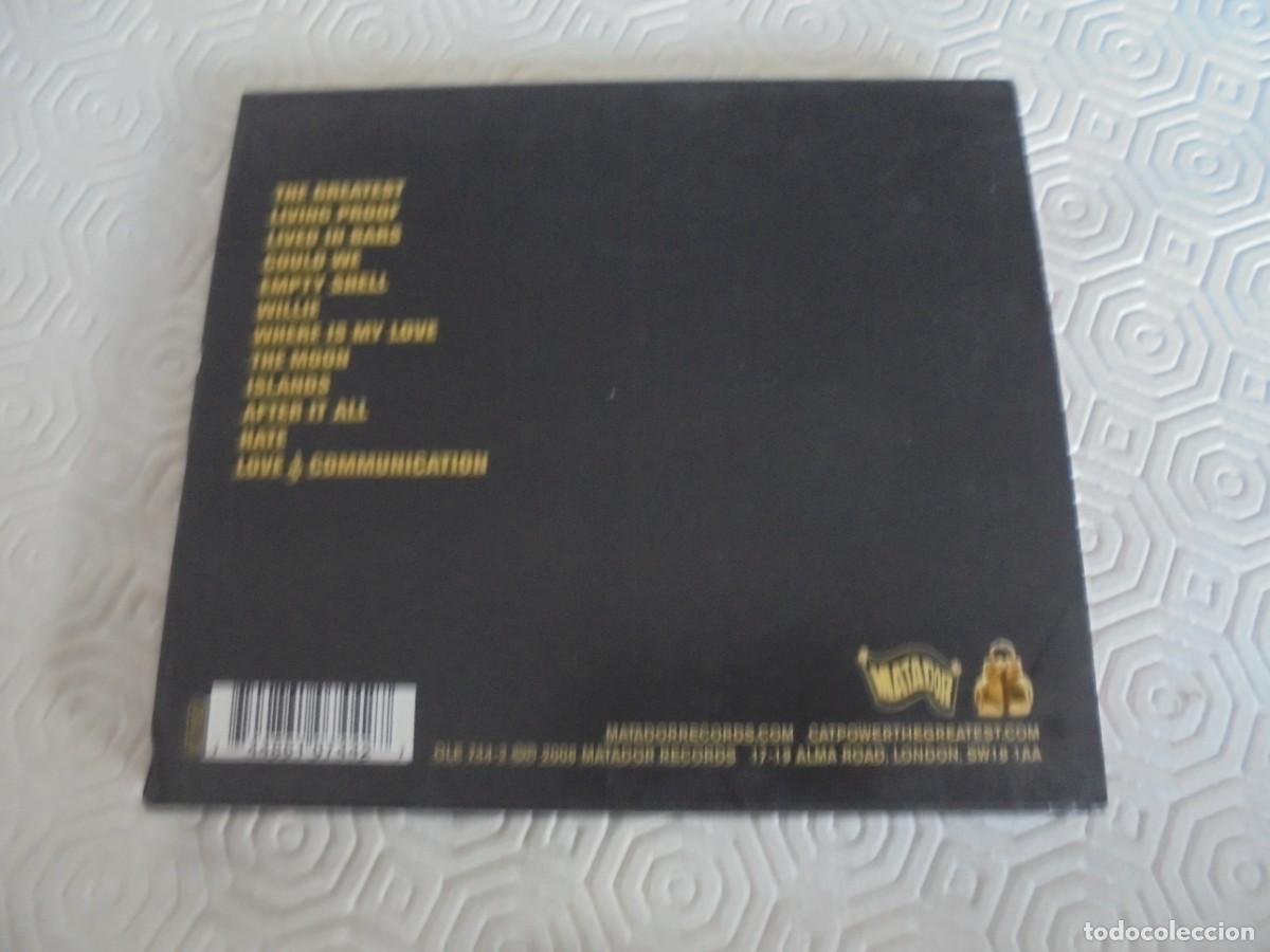 CDs de m&uacute;sica: CAT POWER. THE GREATEST. COMPACTO. - Foto 2