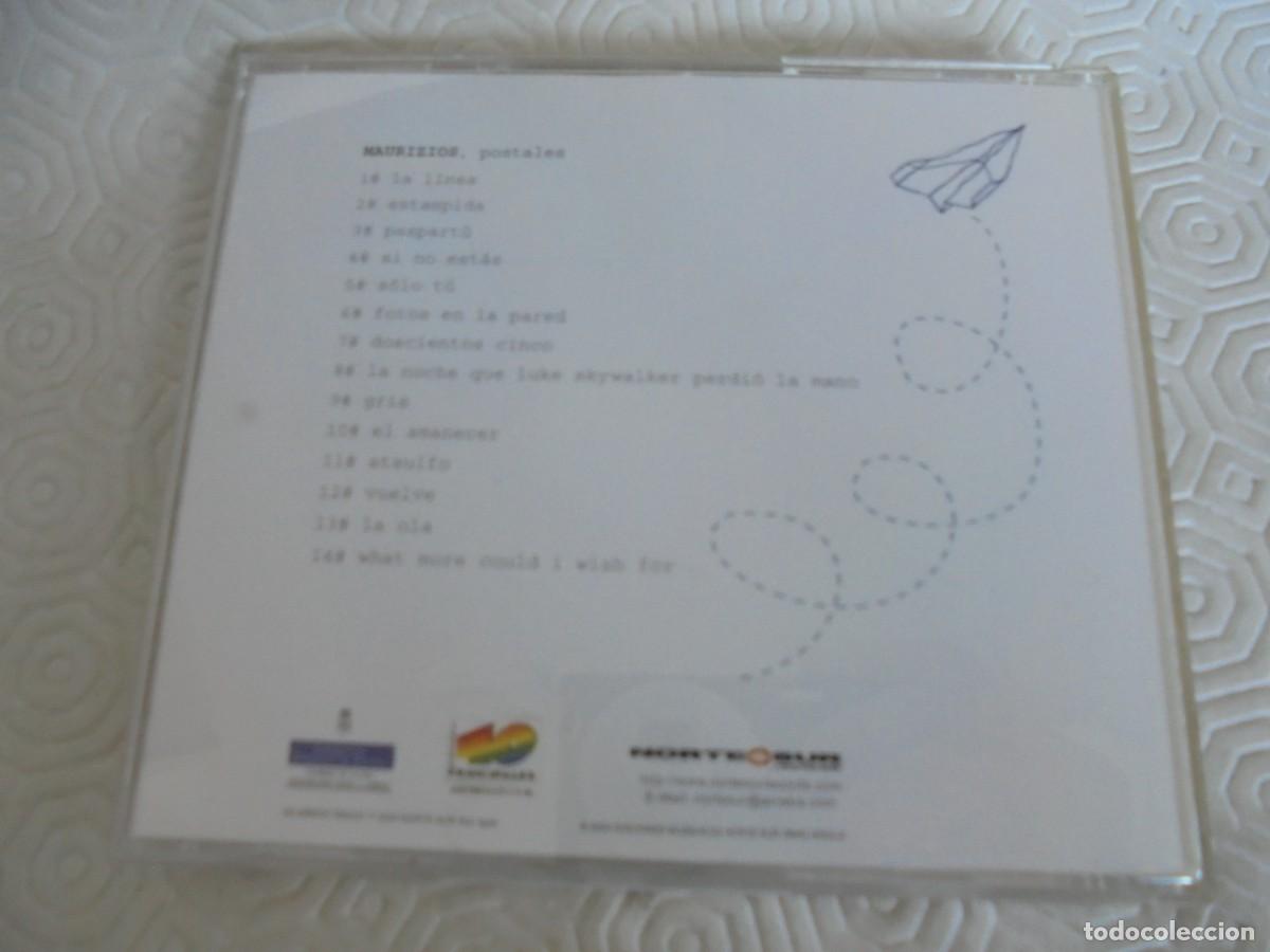 CDs de m&uacute;sica: MAURIZIOS. POSTALES. COMPACTO. - Foto 2