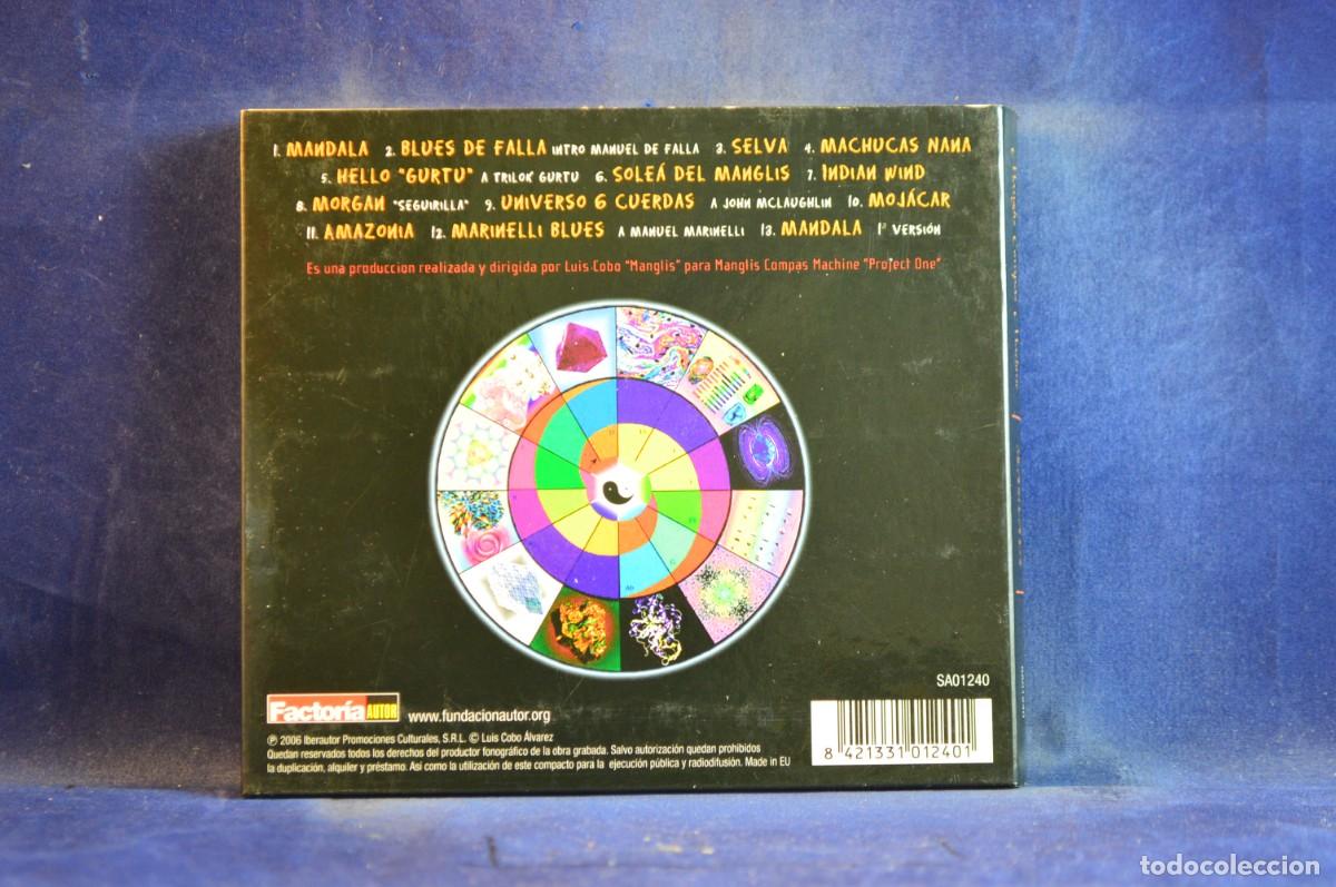 CDs de m&uacute;sica: MANGLIS COMP&Aacute;S MACHINE &ndash; MANDALA - CD + DVD - Foto 2