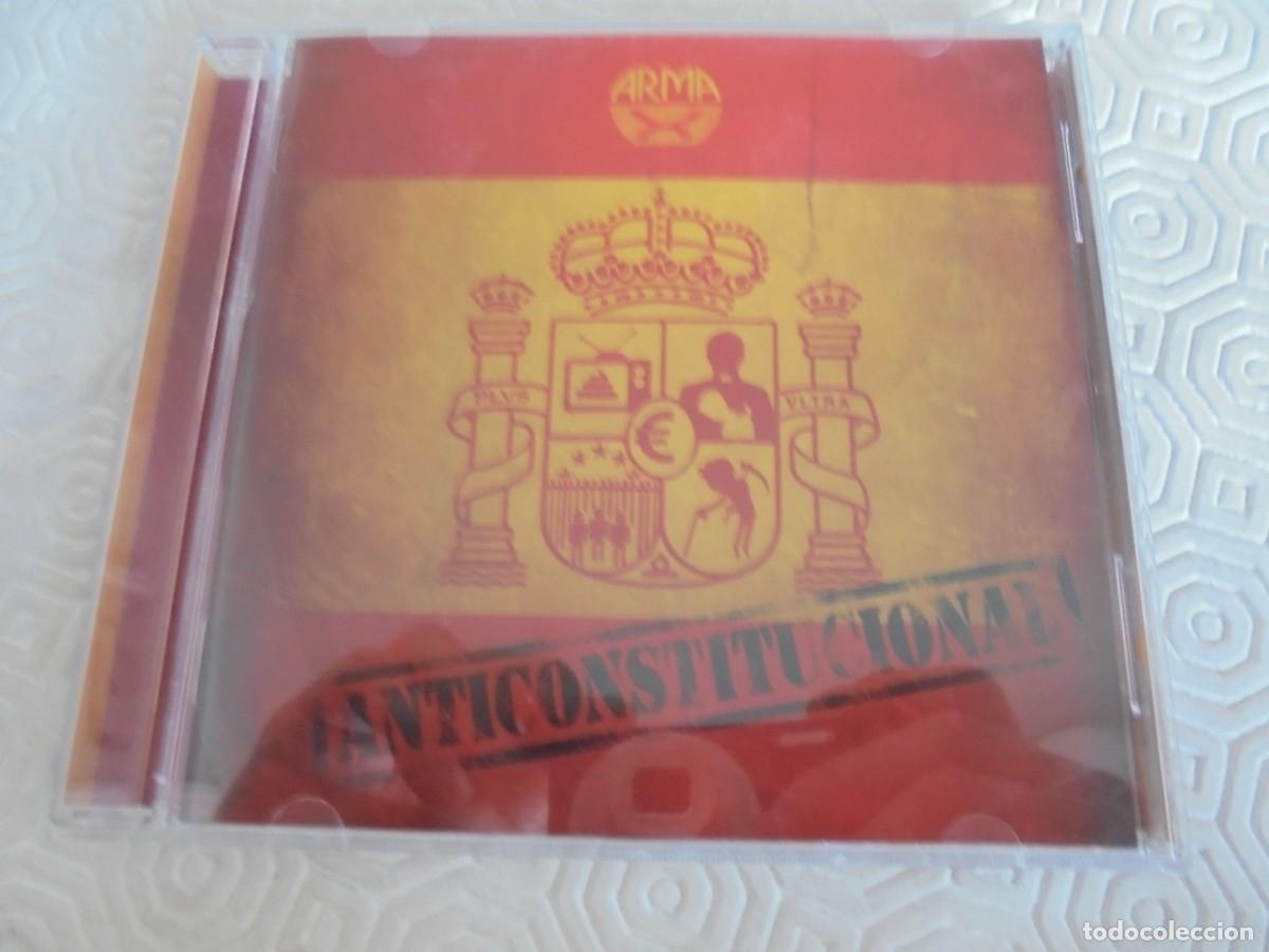 CDs de m&uacute;sica: ARMA X. ANTICONSTITUCIONAL. COMPACTO. - Foto 1