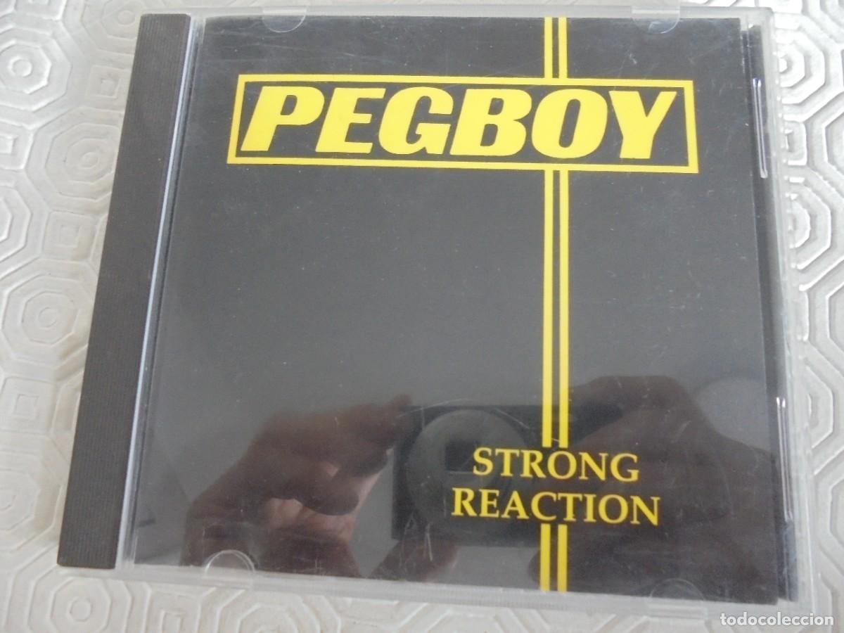 CDs de m&uacute;sica: PEGBOY. STRONG REACTION. COMPACTO. - Foto 1