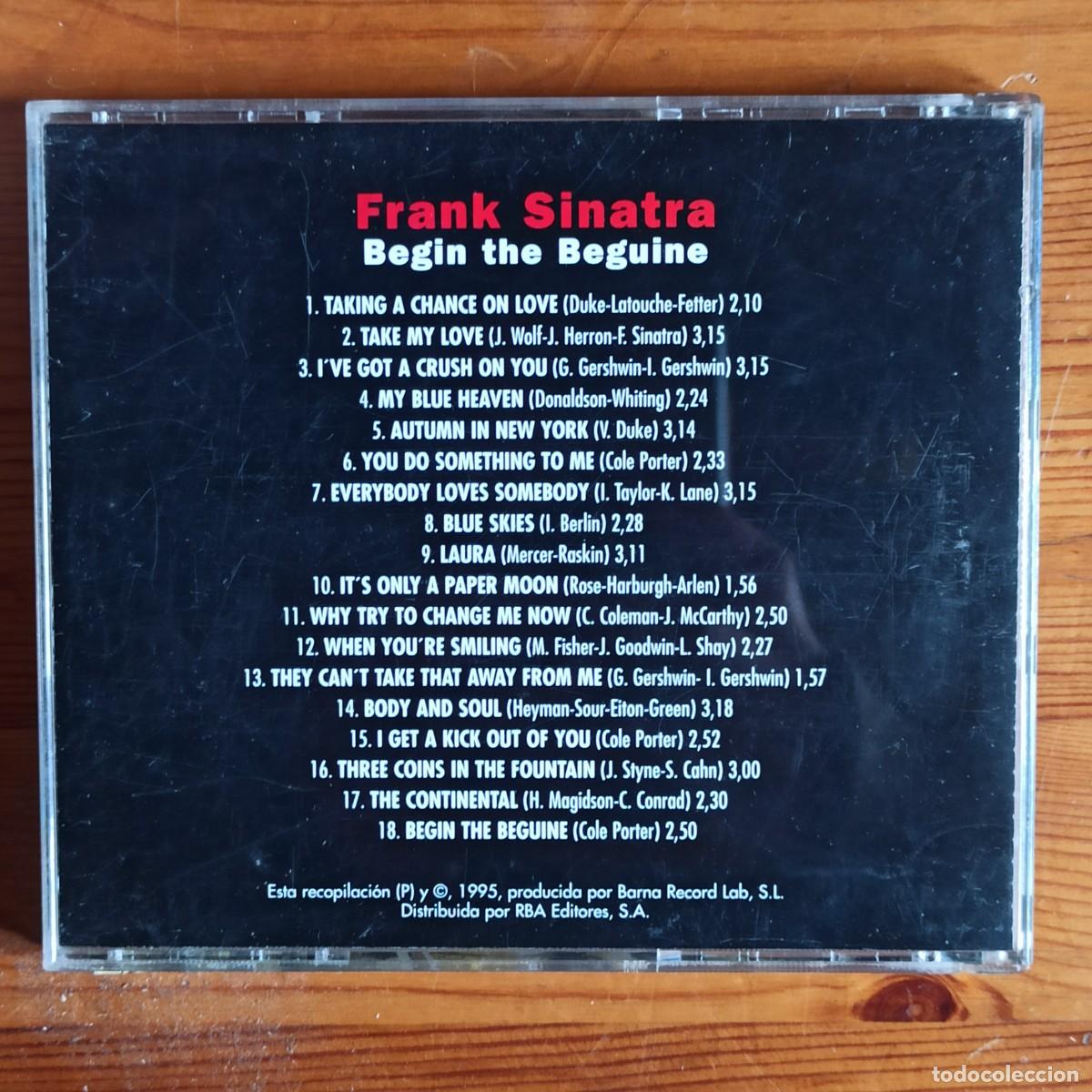 CDs de m&uacute;sica: CD Frank Sinatra &ndash; Begin The Beguine - Foto 2
