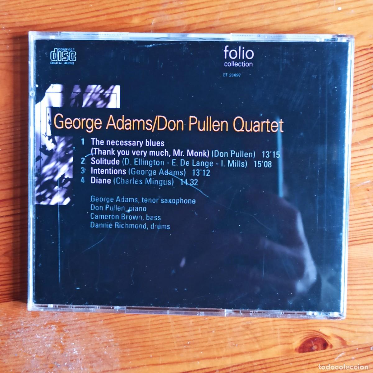 CDs de m&uacute;sica: CD George Adams / Don Pullen Quartet - Foto 2