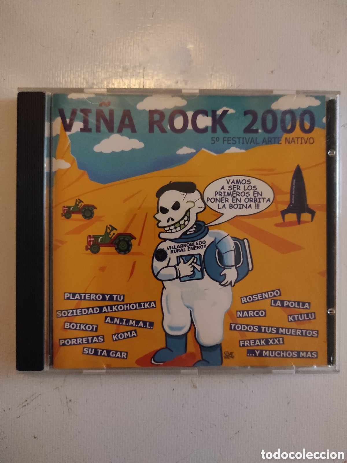 CDs de m&uacute;sica: Vi&ntilde;a Rock 2000 - Foto 1