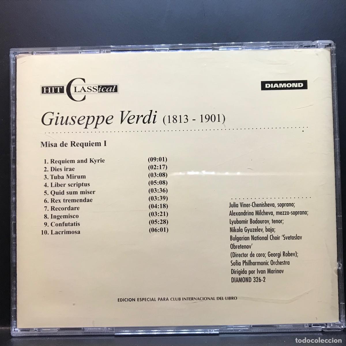 CDs de m&uacute;sica: Hit Classical Collection ● Verdi: Misa de Requiem 1 ● [CD] - Foto 2