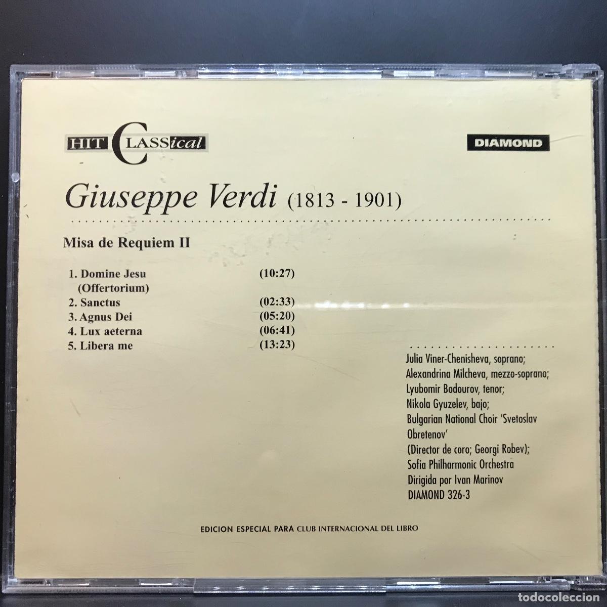 CDs de m&uacute;sica: Hit Classical Collection ● Verdi: Misa de Requiem 2 ● [CD] - Foto 2
