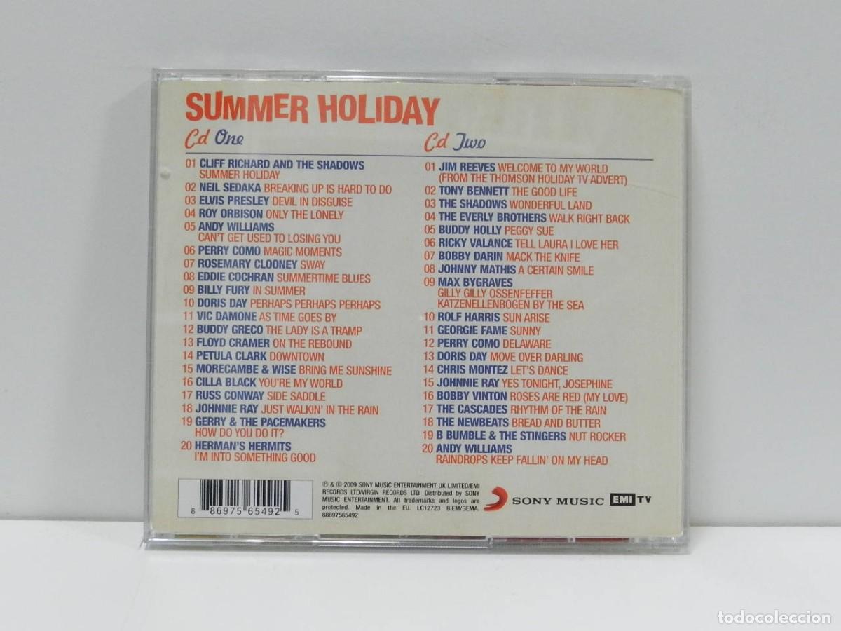 CDs de m&uacute;sica: DISCO 2 X CD. Summer Holiday. COMPACT DISC. - Foto 2