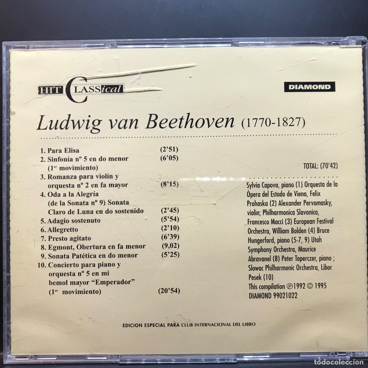 CDs de m&uacute;sica: Hit Classical Collection ● Beethoven: 5&ordf; Sinfonia ● [CD] - Foto 2