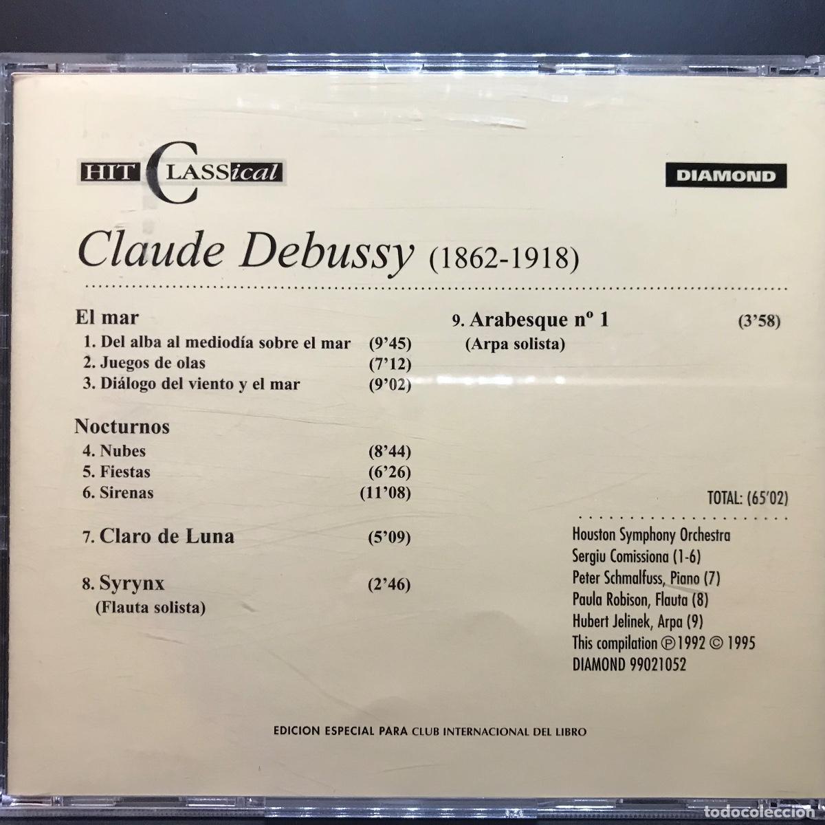 CDs de m&uacute;sica: Hit Classical Collection ● Claude Debussy - La Mer ● [CD] - Foto 2