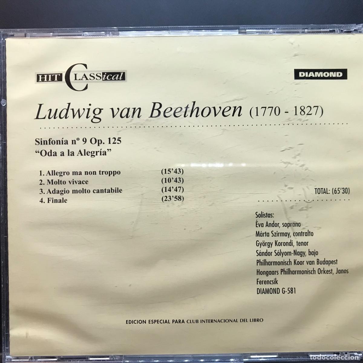 CDs de m&uacute;sica: Hit Classical Collection ● Symphony No. 9 (Beethoven) ● [CD] - Foto 2