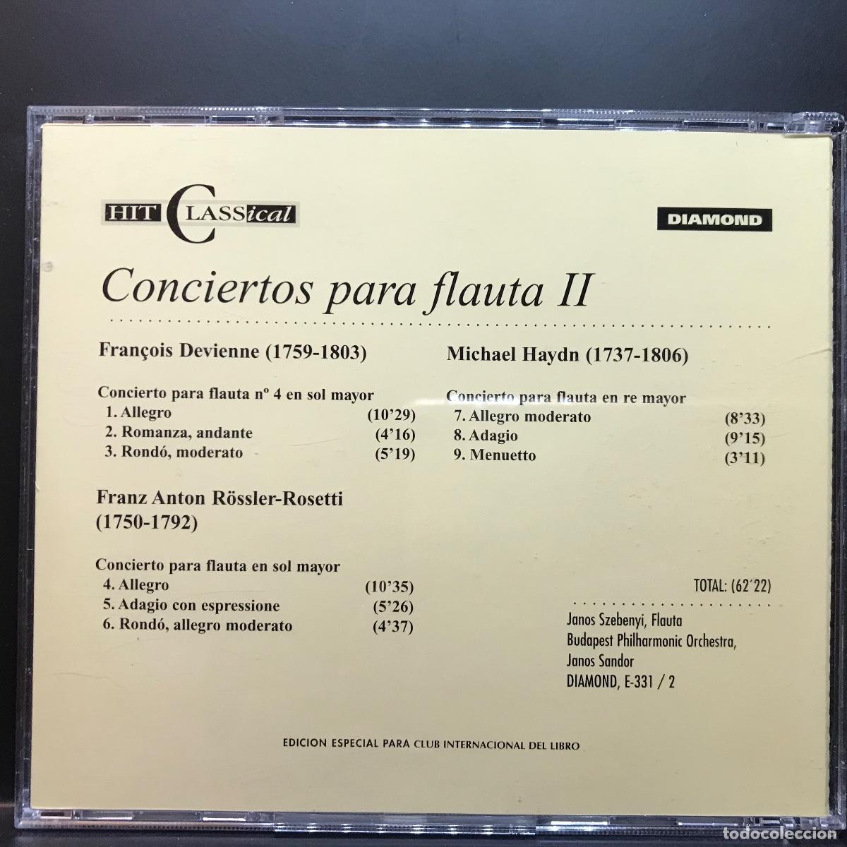 CDs de m&uacute;sica: Hit Classical Collection ● Conciertos para Flauta 2 ● [CD] - Foto 2