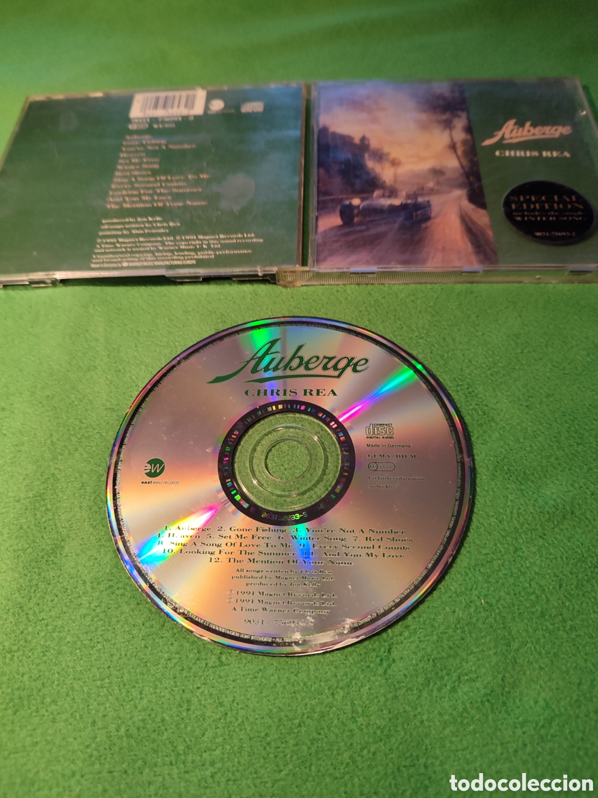 CDs de m&uacute;sica: Chris Rea - Auberge - Foto 2