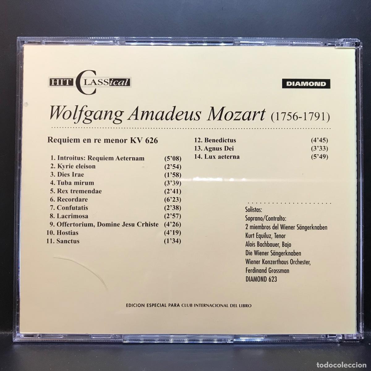 CDs de m&uacute;sica: Hit Classical Collection ● Mozart: Requiem ● [CD] - Foto 2