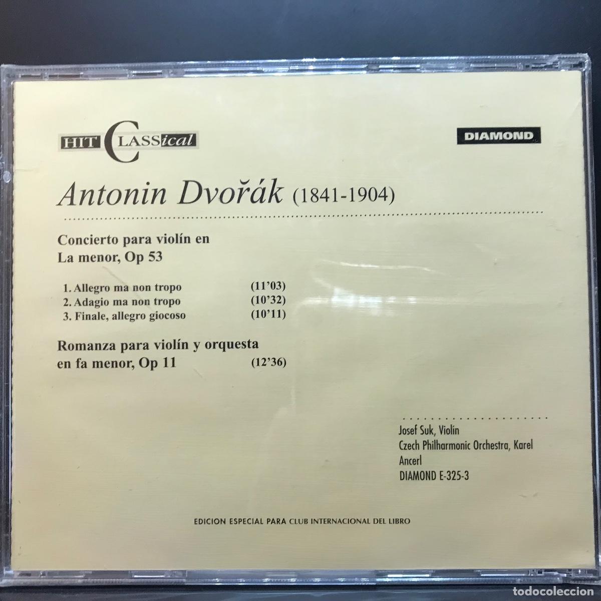 CDs de m&uacute;sica: Hit Classical Collection ● Violin Concerto (Dvoř&aacute;k) ● [CD] - Foto 2
