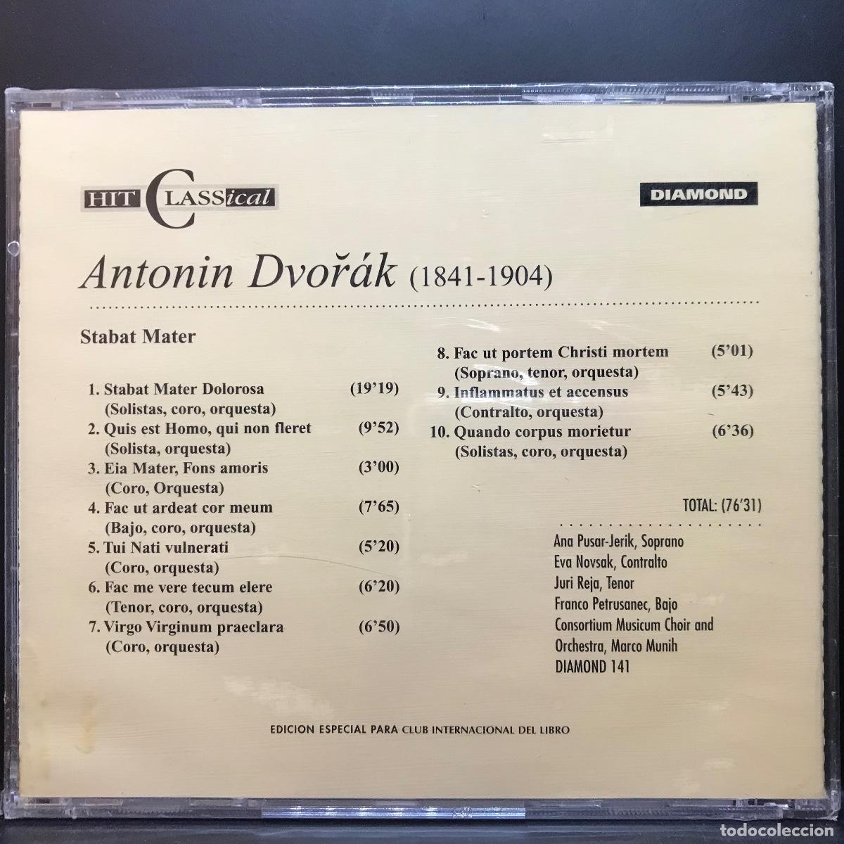 CDs de m&uacute;sica: Hit Classical Collection ● Stabat Mater (Dvoř&aacute;k) ● [CD] - Foto 2