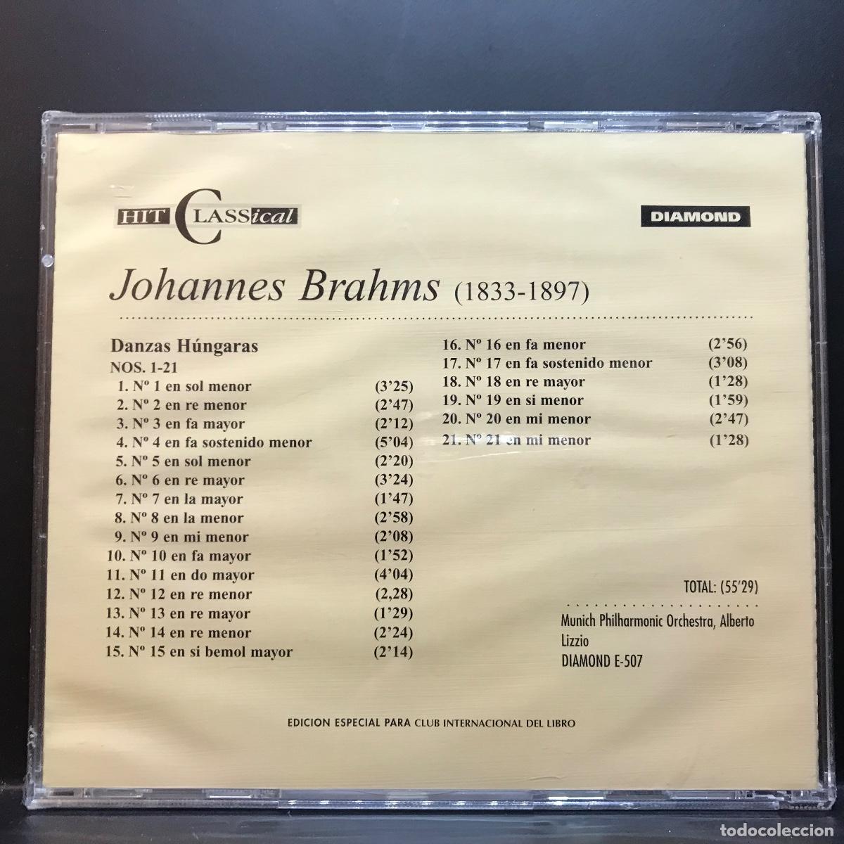 CDs de m&uacute;sica: Hit Classical Collection ● Brahms: Danzas H&uacute;ngaras ● [CD] - Foto 2