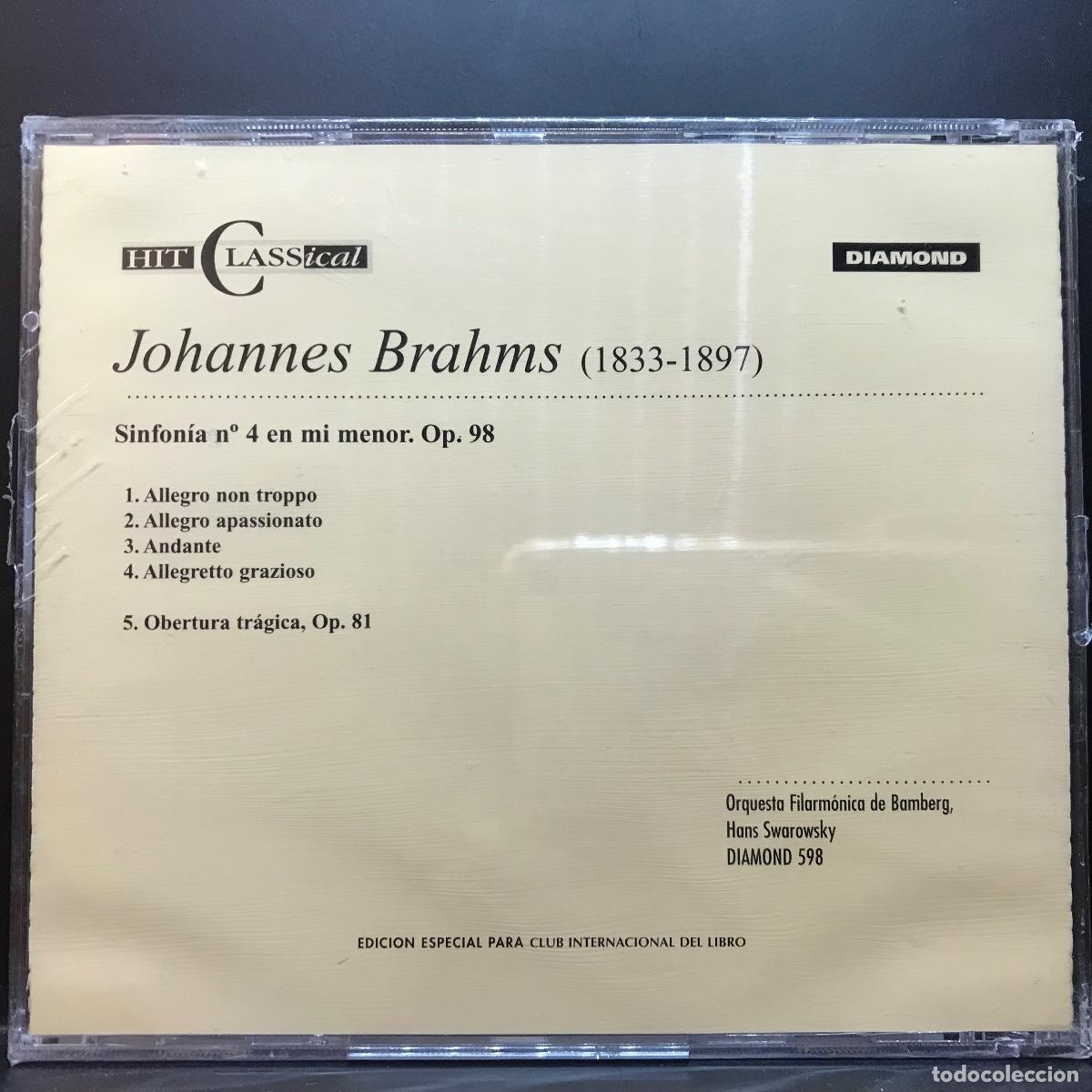 CDs de m&uacute;sica: Hit Classical Collection ● Brahms: Sinfonia N&ordm; 4 ● [CD] - Foto 2