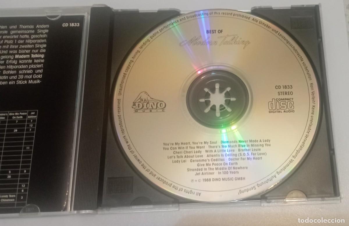 CDs de m&uacute;sica: Cd Modern Talking Superhits 1988 muy raro - Foto 3