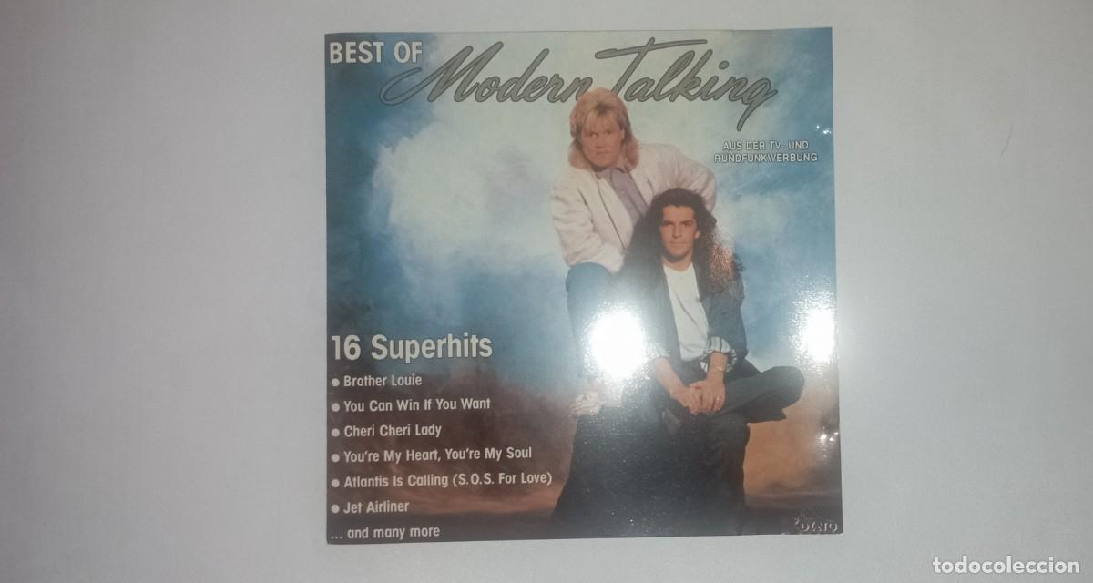 CDs de m&uacute;sica: Cd Modern Talking Superhits 1988 muy raro - Foto 9