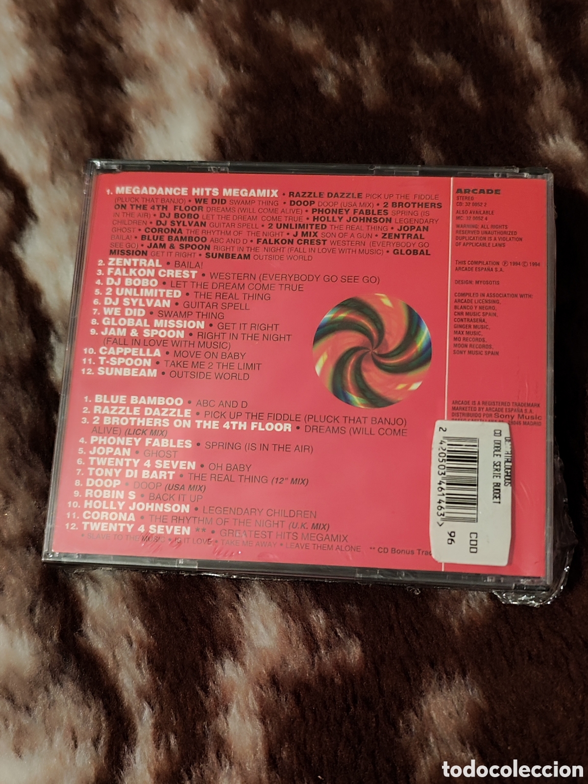 CDs de m&uacute;sica: MEGA DANCE HITS 2CD ARCADE - Foto 2