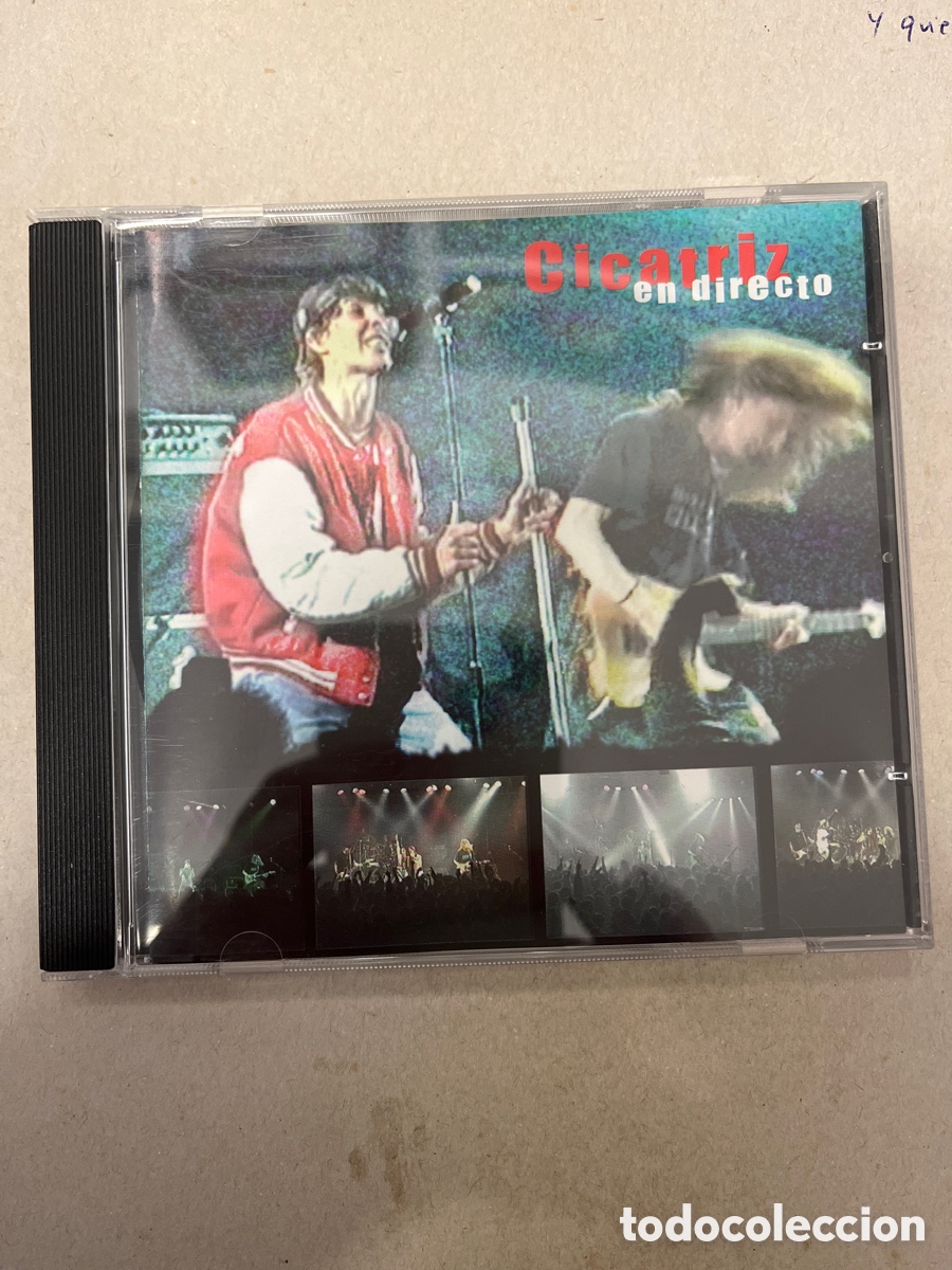 CDs de m&uacute;sica: Cicatriz. En directo. CD - Foto 1
