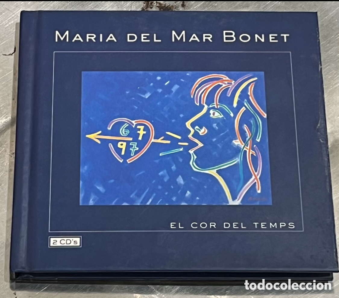 CDs de m&uacute;sica: CD2 / Libro. Mar&iacute;a del Mar Bonet. &ldquo;El cor del temps&rdquo;. - Foto 1