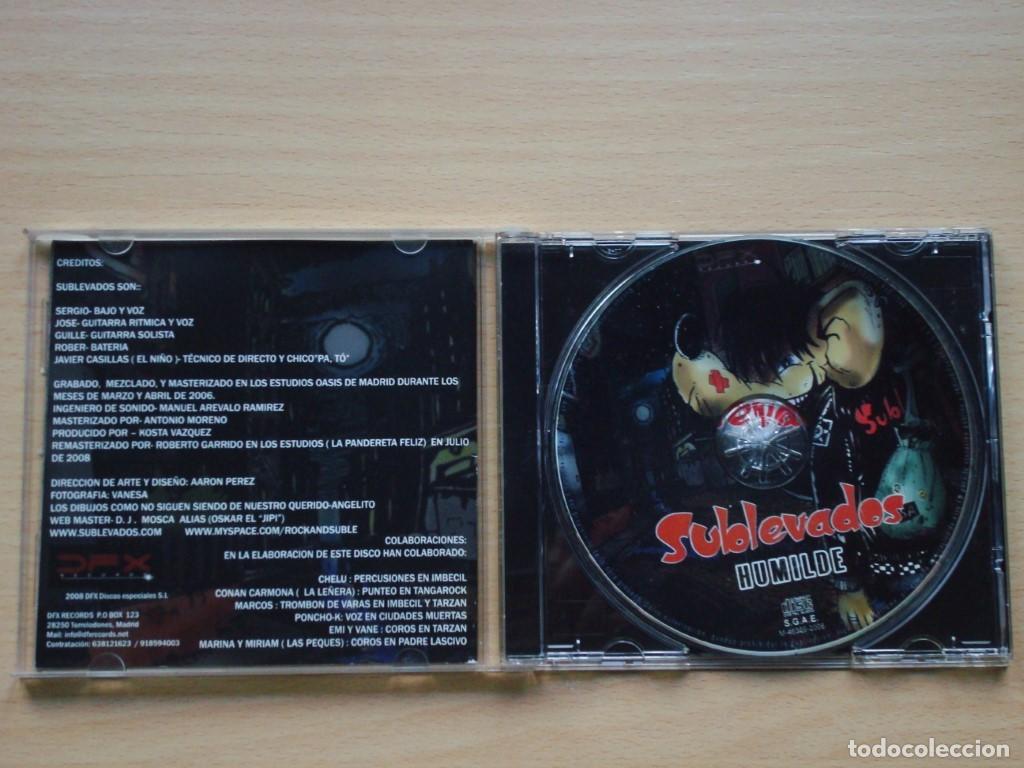 CDs de m&uacute;sica: Sublevados - Humilde - Foto 2