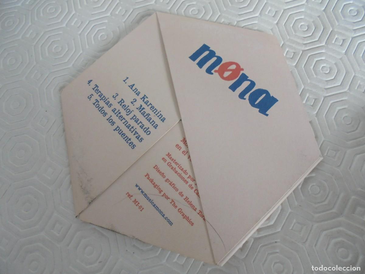 CDs de m&uacute;sica: MONA. CD CON 5 TEMAS. ESTUCE DE CARTON. - Foto 2