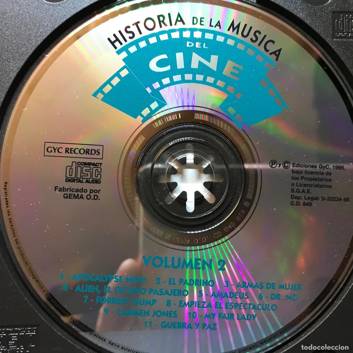 CDs de m&uacute;sica: Various ● Historia De La Musica Del Cine 2 ● [CD] Compilation - Foto 2