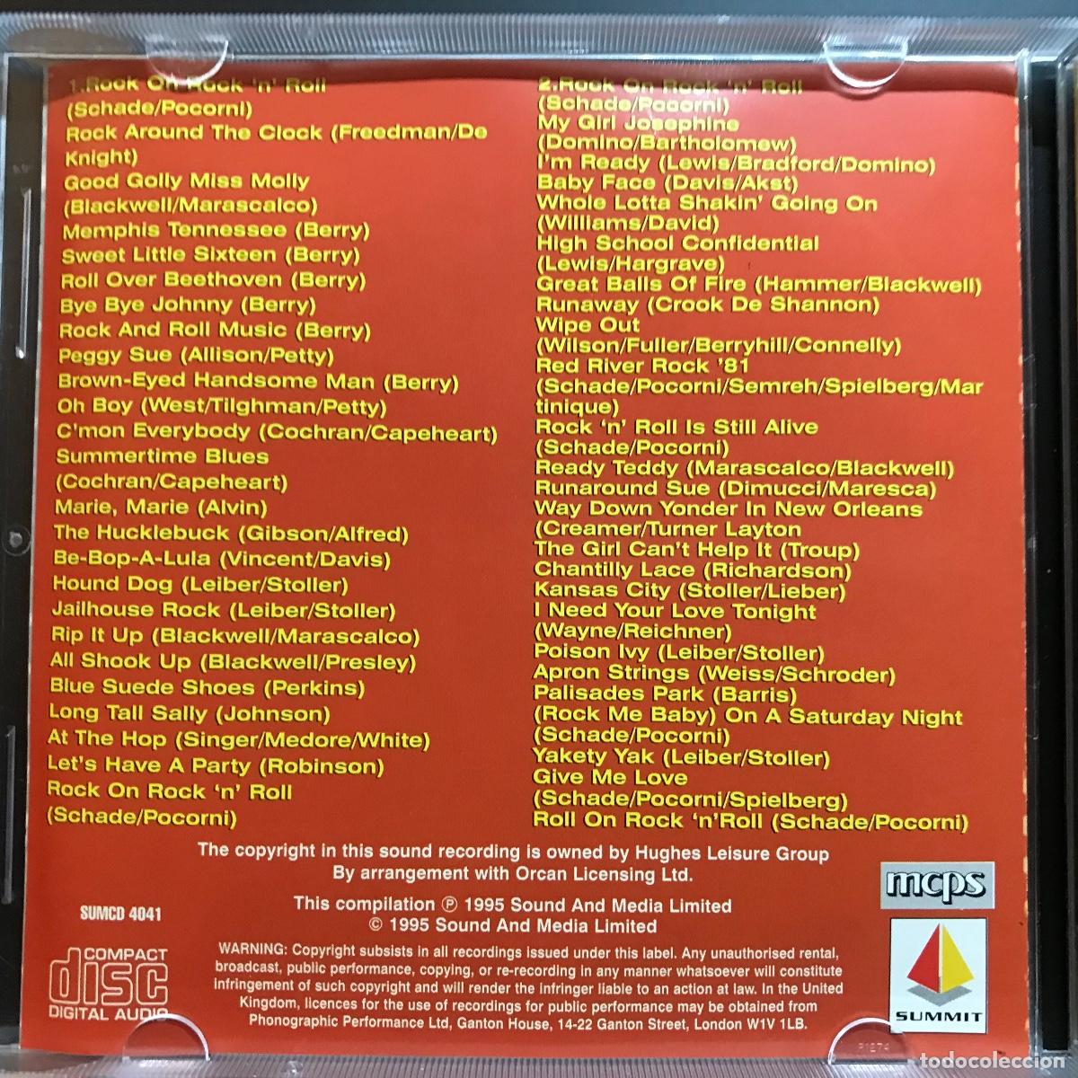 CDs de m&uacute;sica: Various ● NON STOP Rock N Roll Party ● [CD] - Foto 2