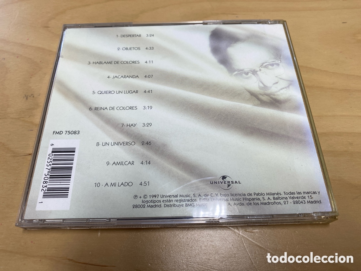 CDs de m&uacute;sica: Pablo Milan&eacute;s - Despertar - Foto 2