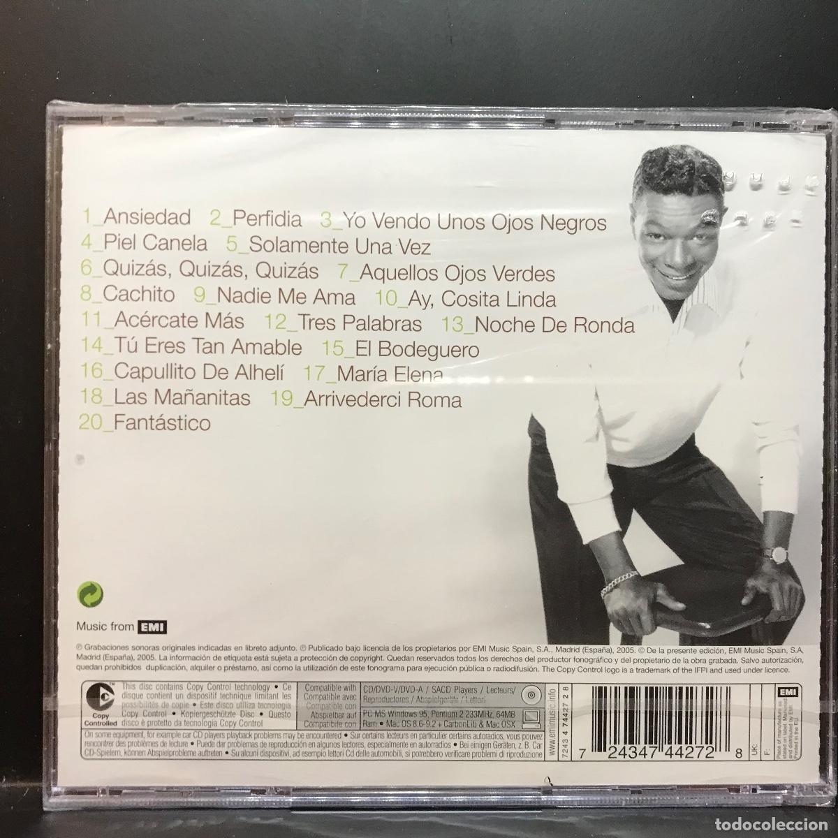CDs de m&uacute;sica: Nat King Cole ● En Espa&ntilde;ol ● CD, Compilation, Copy Protected, Enhanced - precintado - Foto 2
