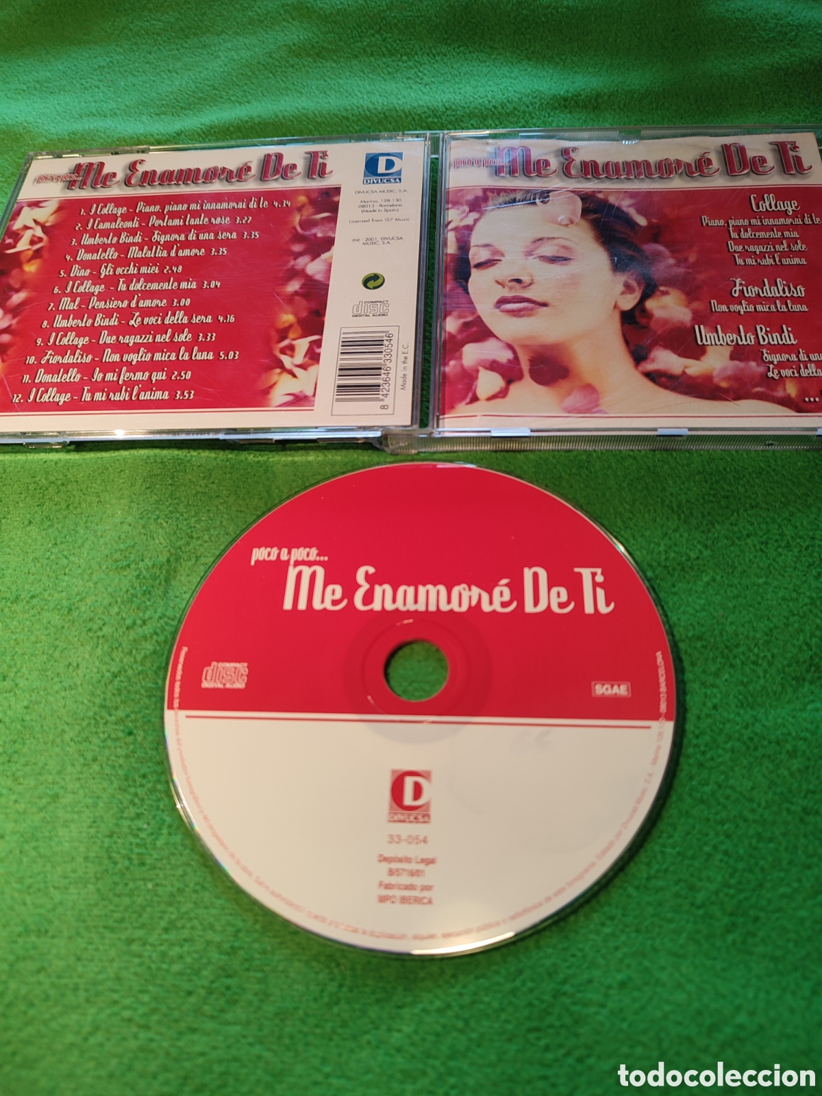 CDs de m&uacute;sica: Poco a poco me enamor&eacute; de ti - Varios - Foto 2
